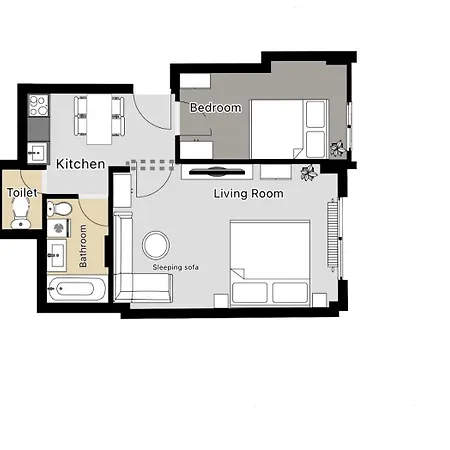 2Br 1,5Bath Chic City Suite Near Wenceslas Square Prague Exterior photo