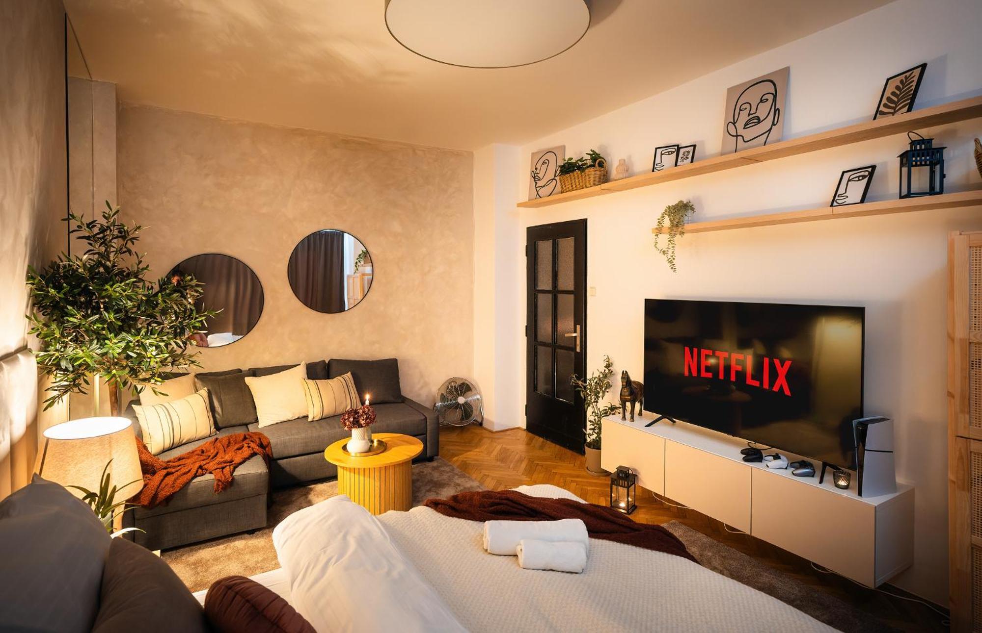 Apartament 2br 1,5bath Chic Near Wenceslas Square Praga