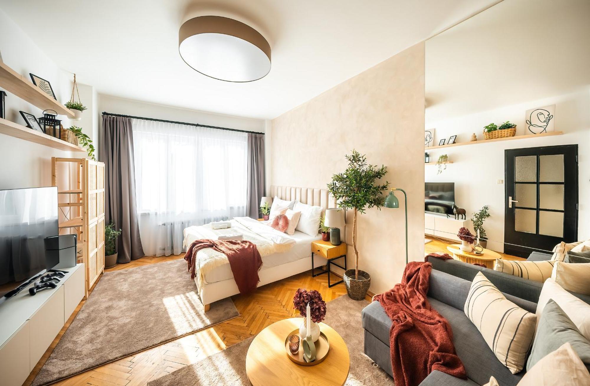 Apartment 2br 1,5bath Chic Near Wenceslas Square
